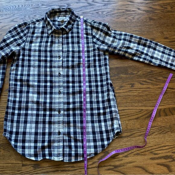 L.L.Bean Mens Relaxed Fit Flannel Plaid Button Down XS Cotton 100% cotton - Picture 10 of 11